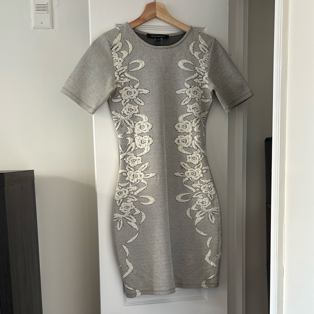 French Connection Bodycon Mini Dress - size 2